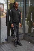 Load image into Gallery viewer, Retro “HAND” Tracksuit Black