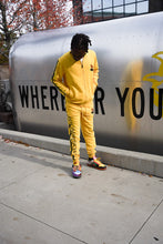 Load image into Gallery viewer, Retro “HAND” Tracksuit Yellow