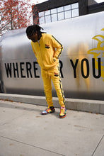 Load image into Gallery viewer, Retro “HAND” Tracksuit Yellow