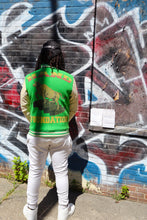 Load image into Gallery viewer, HAND VARSITY JACKET - GREEN
