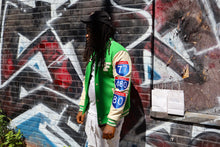 Load image into Gallery viewer, HAND VARSITY JACKET - GREEN
